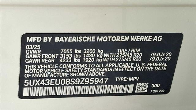 2025 BMW X5 xDrive50e
