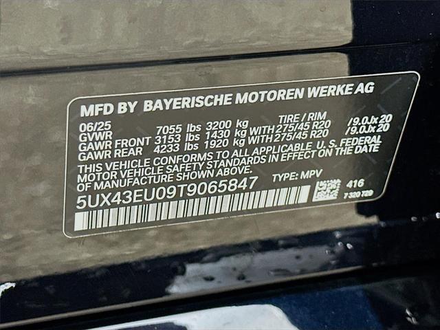 2026 BMW X5 - $74,500