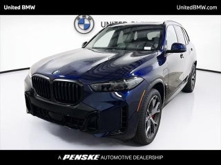 2026 BMW X5 with Tanzanite Blue Ii Metallic Exterior