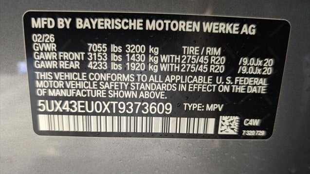 2026 BMW X5 xDrive50e