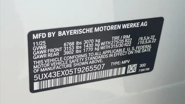 2026 BMW X6 M60i