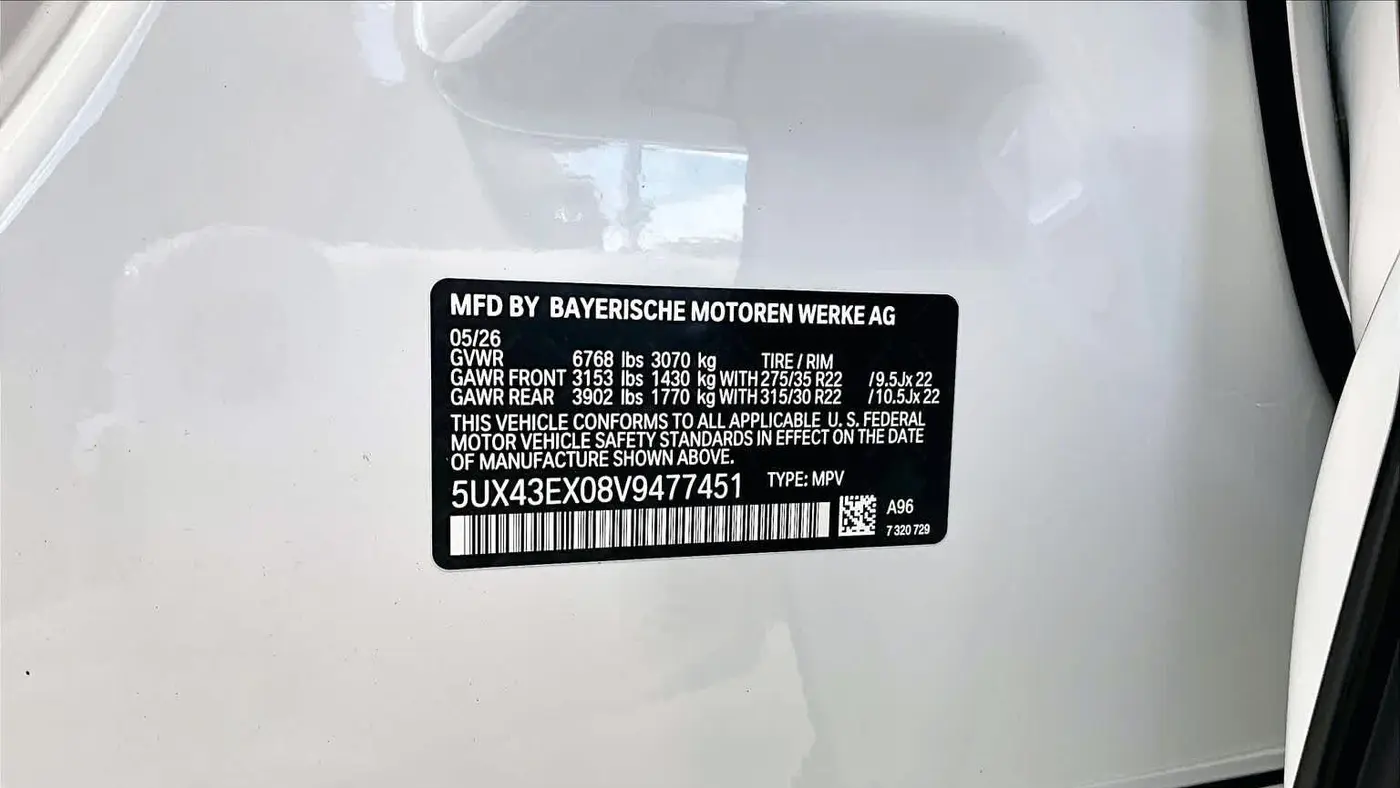 2027 BMW X6 M60i
