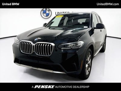 2022 BMW X3 AWD Xdrive30i 4DR Sports Activity Vehicle