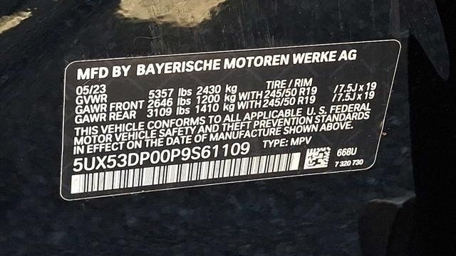 2023 BMW X3 xDrive30i
