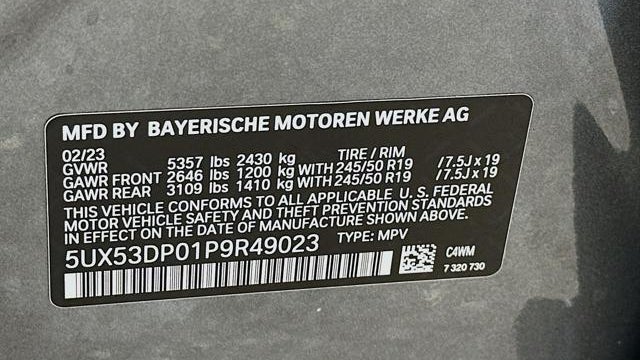 2023 BMW X3 xDrive30i