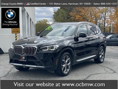 2022 BMW X3 AWD Xdrive30i 4DR Sports Activity Vehicle