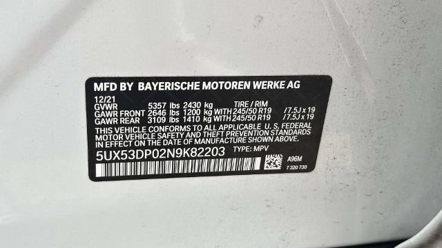 2022 BMW X3 xDrive30i