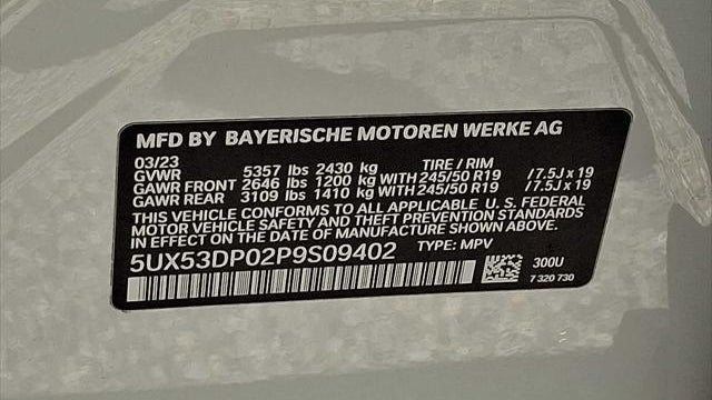 2023 BMW X3 xDrive30i