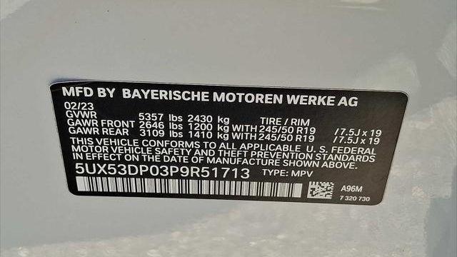2023 BMW X3 xDrive30i