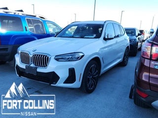 2022 BMW X3 with Mineral White Metallic Exterior