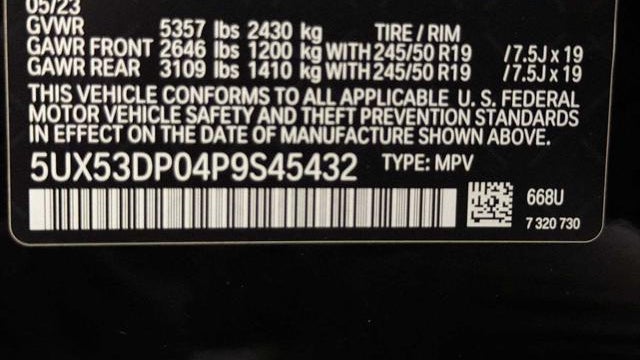 2023 BMW X3 xDrive30i