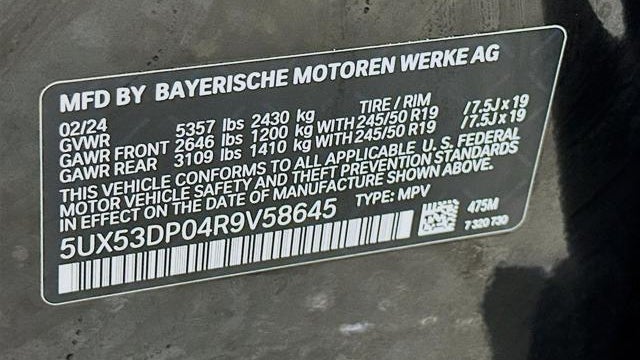 2024 BMW X3 xDrive30i