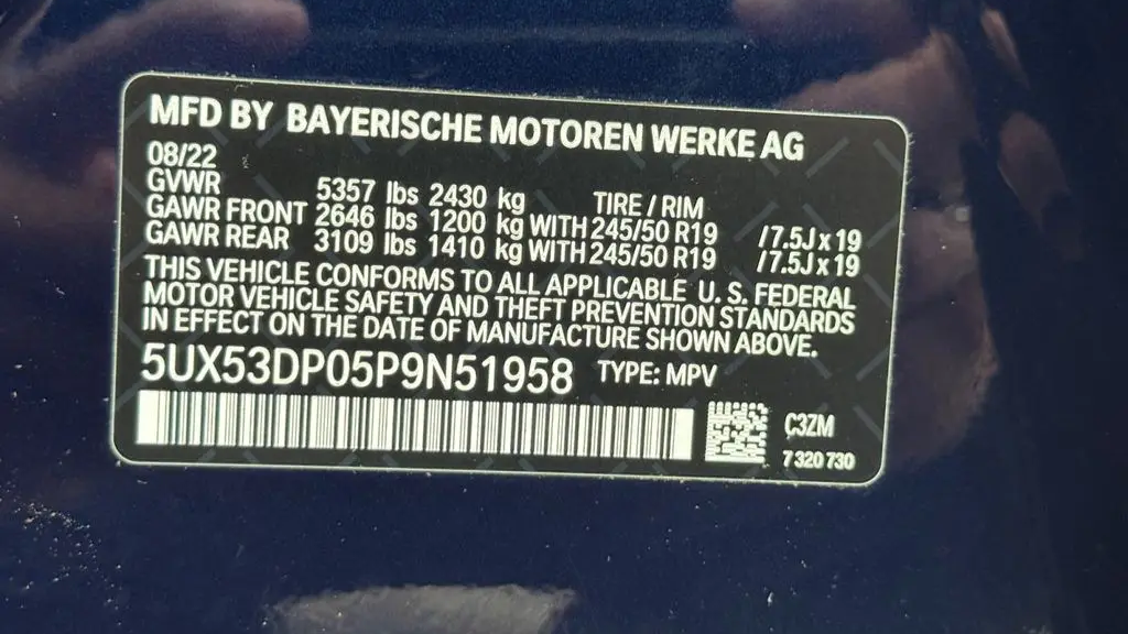 2023 BMW X3 xDrive30i
