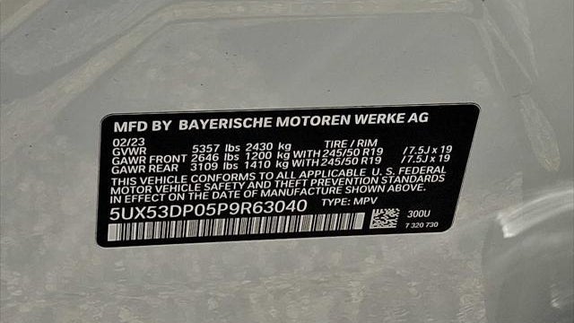 2023 BMW X3 xDrive30i