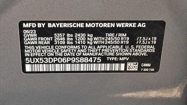 2023 BMW X3 xDrive30i