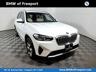 2024 BMW X3 with Alpine White Exterior