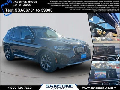 2022 BMW X3 AWD Xdrive30i 4DR Sports Activity Vehicle