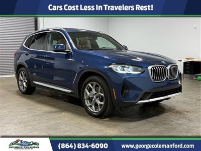 2023 BMW X3 AWD Xdrive30i 4DR Sports Activity Vehicle