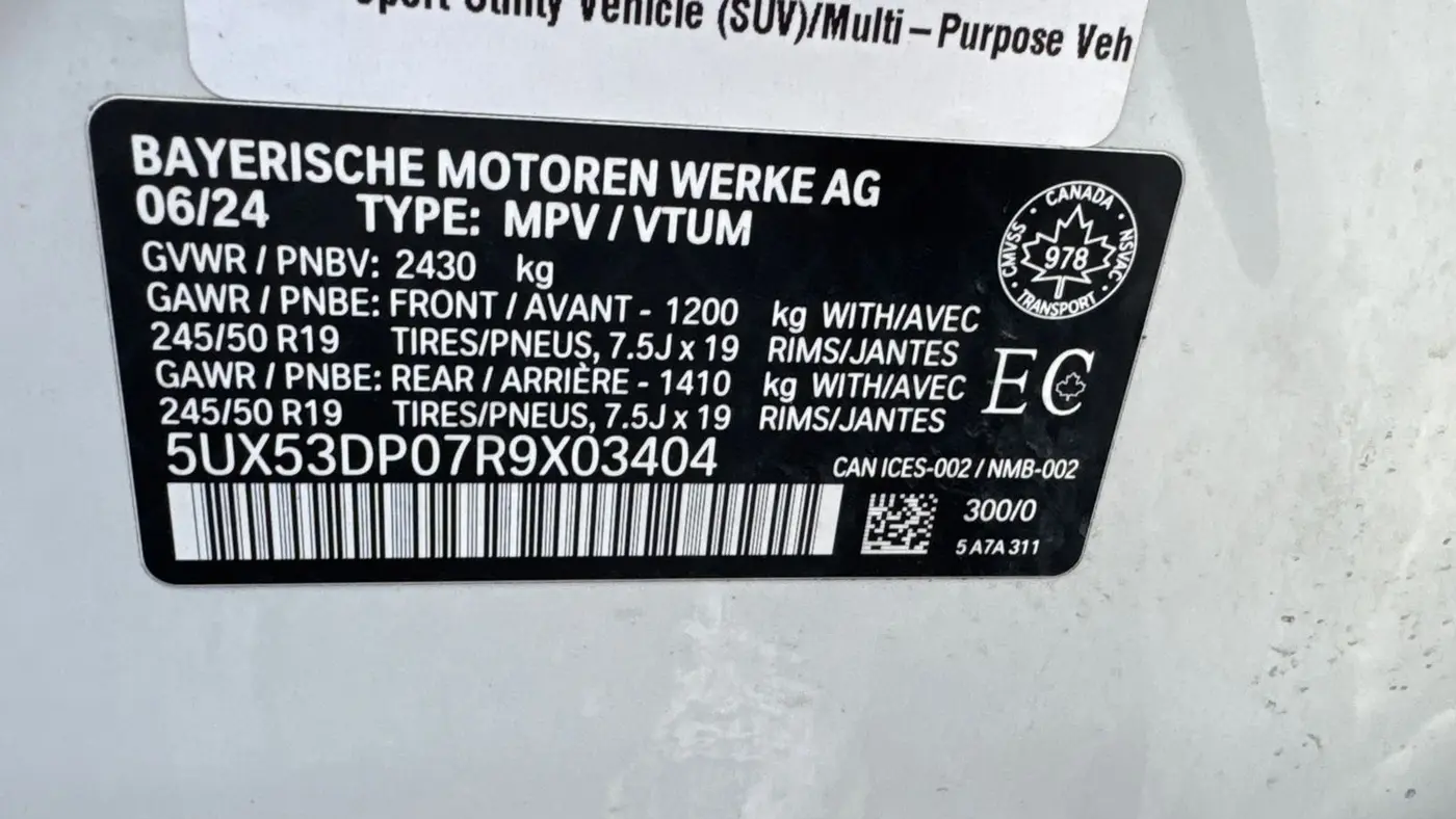 2024 BMW X3 xDrive30i