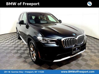 2023 BMW X3 with Black Sapphire Metallic Exterior