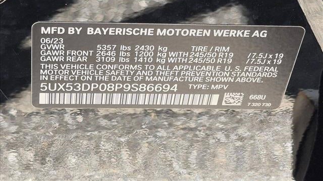 2023 BMW X3 xDrive30i
