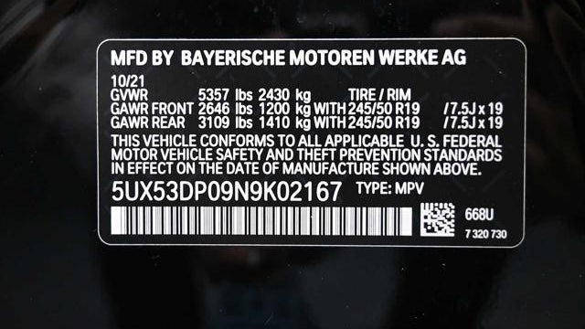 2022 BMW X3 xDrive30i