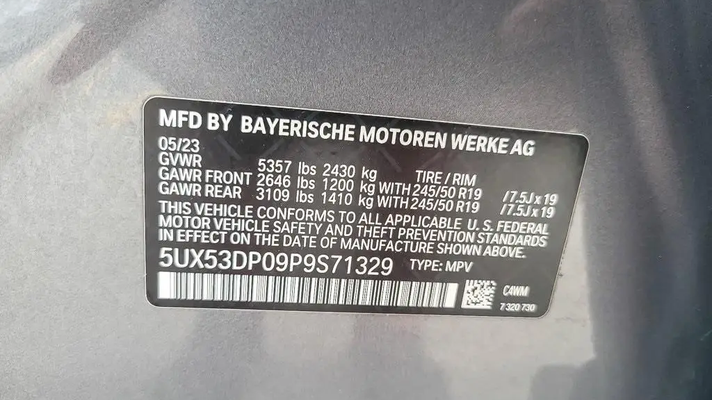 2023 BMW X3 xDrive30i