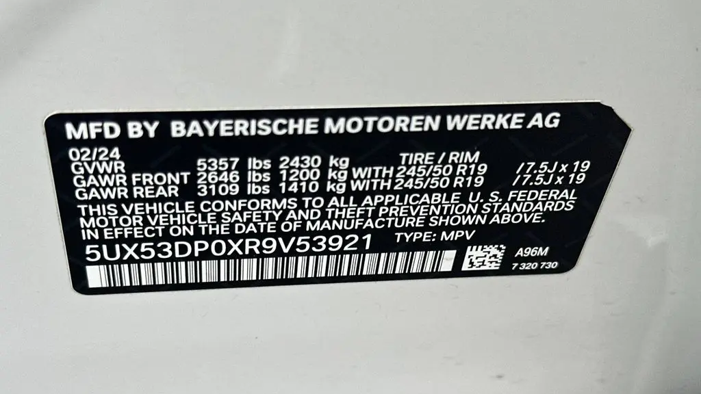 2024 BMW X3 xDrive30i