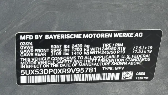 2024 BMW X3 xDrive30i