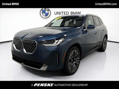 2026 BMW X3 AWD 30 Xdrive 4DR Sports Activity Vehicle