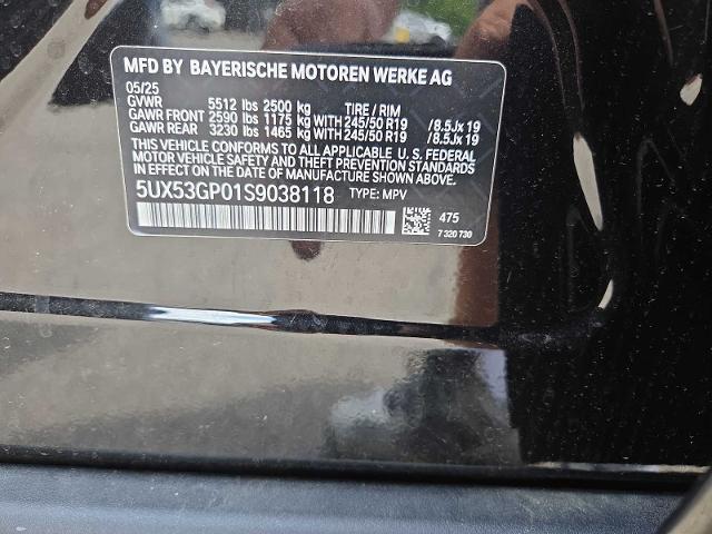 2025 BMW X3 - $43,835