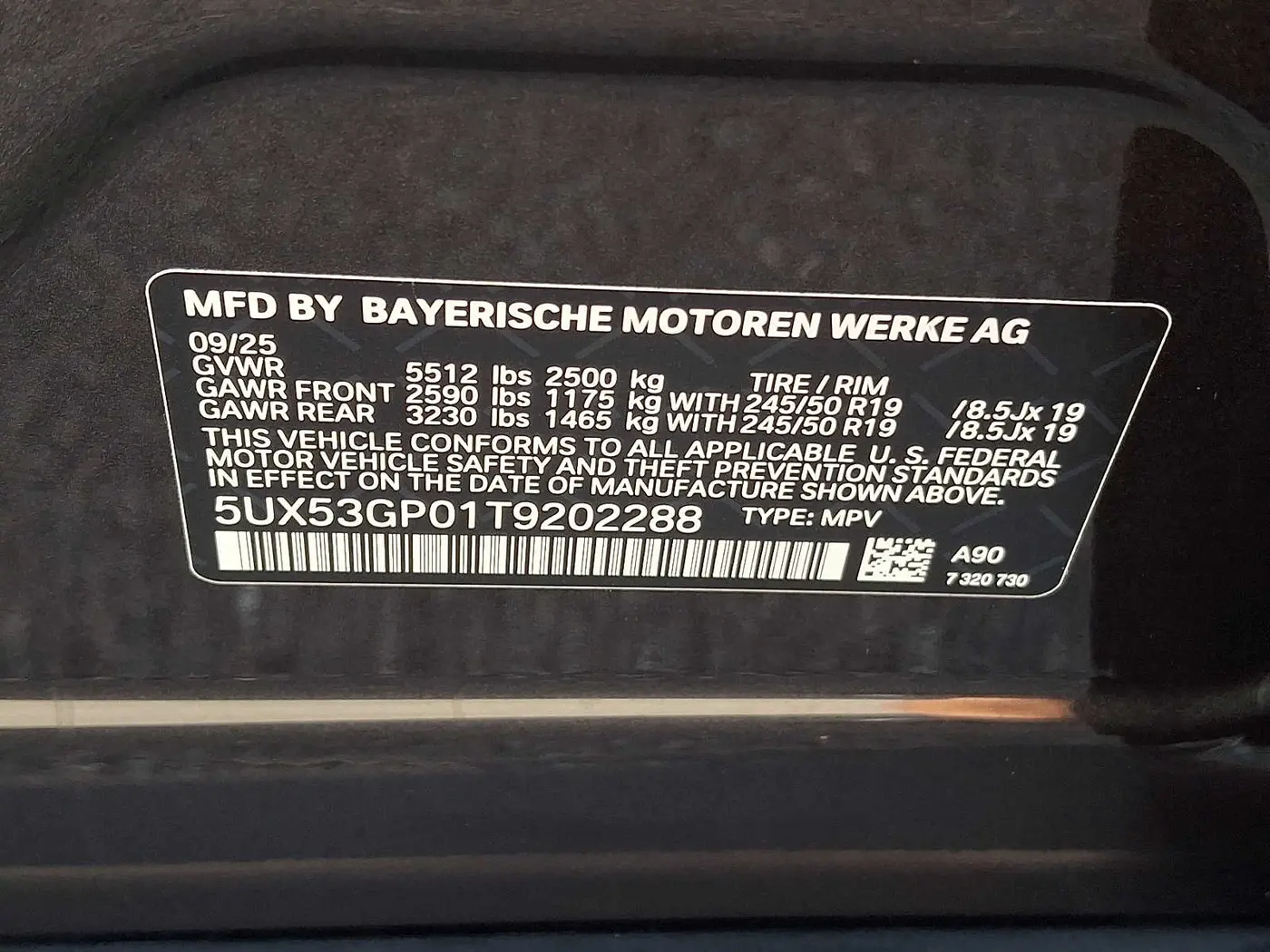 2026 BMW X3 - $53,987