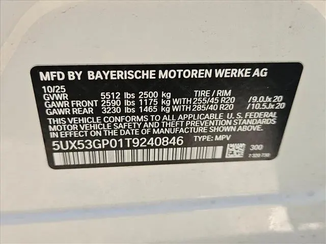 2026 BMW X3 - $44,985