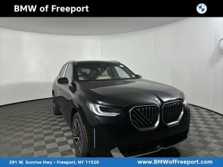 2025 BMW X3 with Black Sapphire Metallic Exterior