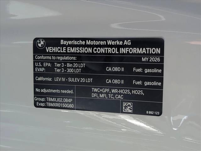 2026 BMW X3 - $60,362