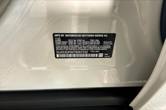 2026 BMW X3 - $53,500