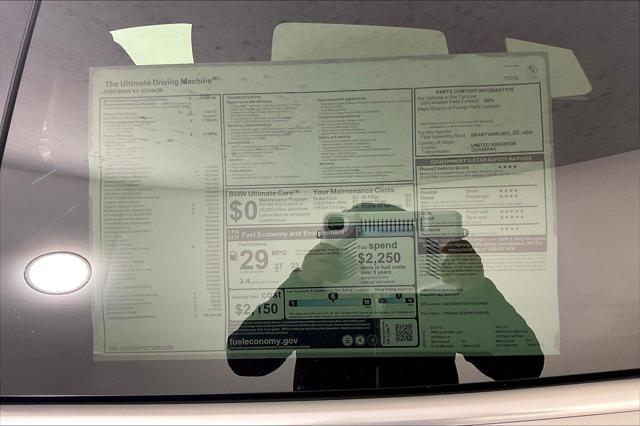 2026 BMW X3 - $53,500