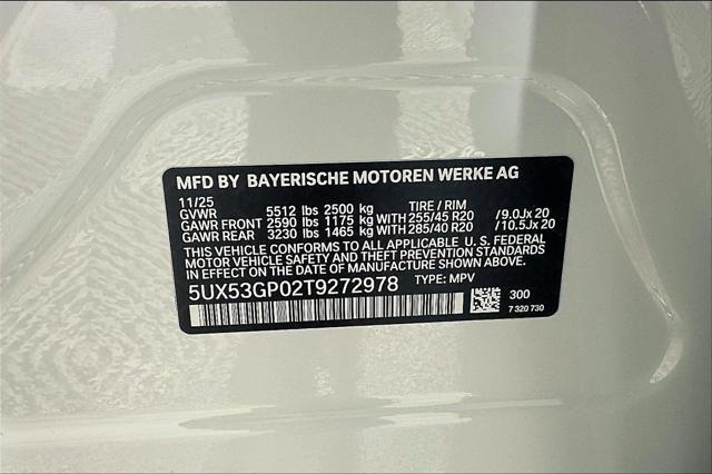 2026 BMW X3 - $51,859