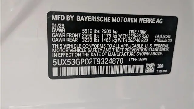 2026 BMW X3 30 xDrive