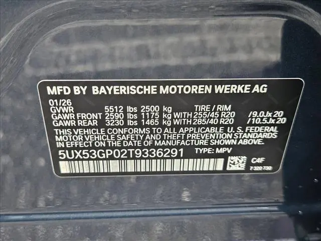 2026 BMW X3 - $56,069