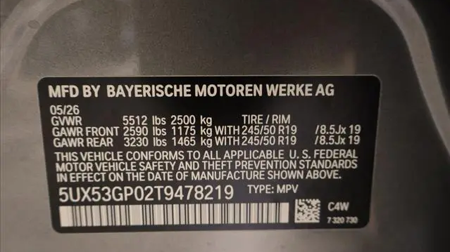 2026 BMW X3 30 xDrive