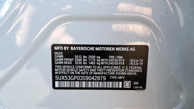 2025 BMW X3 30 xDrive