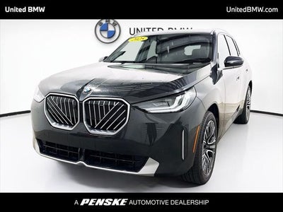Photo of a 2025 BMW X3 AWD 30 Xdrive 4DR Sports Activity Vehicle for sale