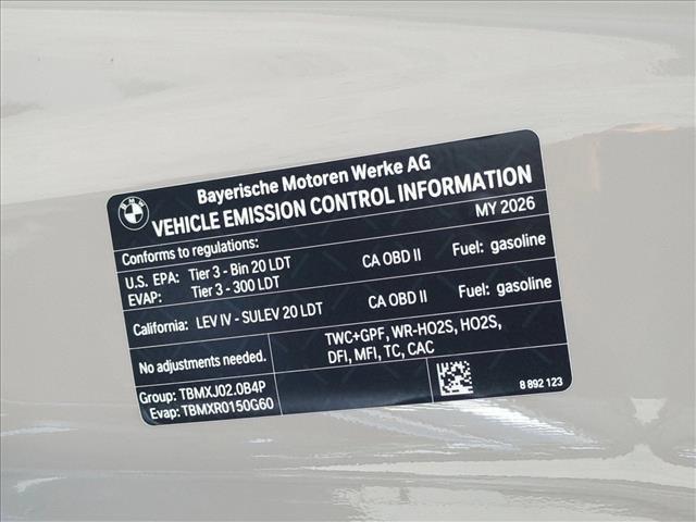 2026 BMW X3 - $63,962