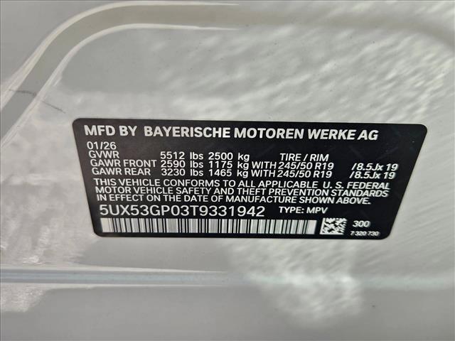 2026 BMW X3 - $55,744