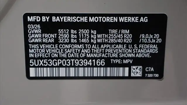 2026 BMW X3 30 xDrive