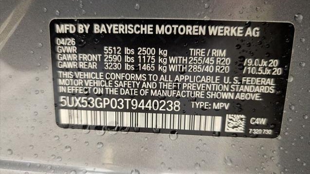 2026 BMW X3 30 xDrive