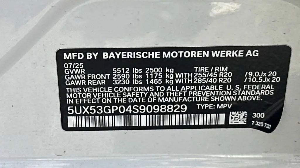 2025 BMW X3 30 xDrive