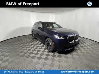 2025 BMW X3 with Tanzanite Blue Ii Metallic Exterior