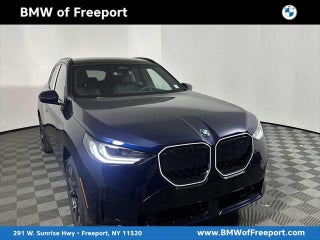 2026 BMW X3 with Tanzanite Blue Ii Metallic Exterior